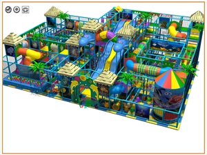 Picture of safe indoor playground system children paradise(HC007)