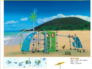 Picture of children playground equipment of climbing