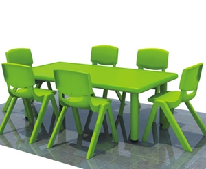 Picture of plastic chair and table 01