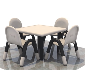 Picture of plastic chair and table 05