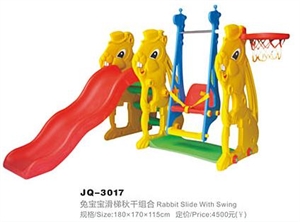 Picture of JQ3017 rabbit slide with swing