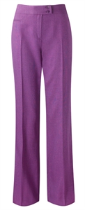 Ladies purple color trousers