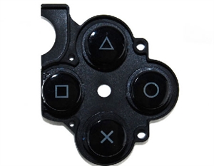 Изображение PSP 2000 keystoke with D-pad Rubber(Black)