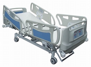 Picture of Manual CPR Handles Electric Hospital Beds With Steel 4-Part   Steel Frame
