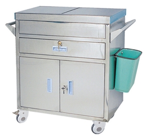 Изображение BT-SET007 Easy clean and move stainless steel medical treatment trolleys