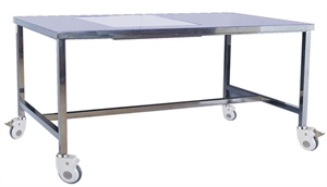 Image de BT-WKT04 Easy clean and move stainless steel trolley hospital medical worktable