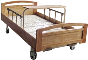 Image de Two Cranks Manual Silent Homecare Hospital Bed For Nursing Home ( 2 Function )