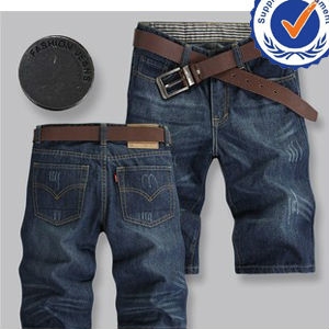 2013 new arrival fashion design cotton men middle jeans welcome OEM and ODM MM007