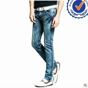 Picture of 2013 new arrival fashion design cotton men skinny jeans welcome OEM and ODM MK020