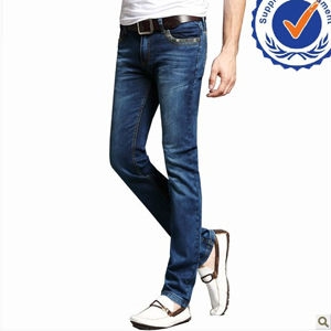 2013 new arrival fashion design cotton men skinny jeans welcome OEM and ODM MJ019 の画像