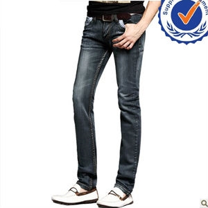 Picture of 2013 new arrival fashion design cotton men skinny jeans welcome OEM and ODM MJ018