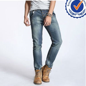 Image de 2013 new arrival fashion design cotton men skinny jeans welcome OEM and ODM MK010