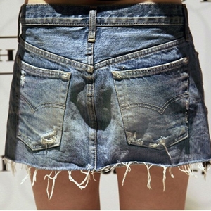 Изображение jeans skirts for gilr with fashion design G34