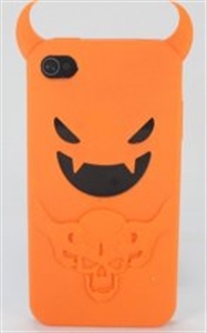 Изображение Attractive Colorful Cute Devil Patterns of Silicone IPhone 4S Protective Cases