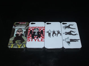 Picture of PC Oppa GANGNAM Style Emboss iPhone 5 Protective Cases Any Colors Are Available