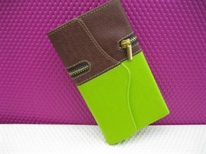 Image de Wallet Leather Samsung Protective Case With Zipper For Galaxy i9500