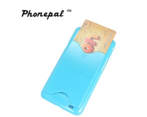 Picture of Anti Finger Prints Light Blue Plastic Holder Samsung Carring Protective Case for i9100