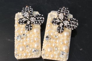 Image de Pearl Butterfly Jewellery Apple Bling Bling iPhone 4 4s Cases Cell Phone Back Cover