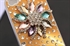 Picture of Sunflower Rhinestones Apple Bling Bling iPhone 4 4s Cases Cellphone Back Covers