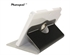 Picture of PU leather blackberry protective case with 360 degree rotate for blackberry playbook