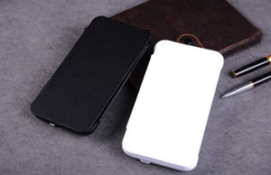 4000ma PC Portable Emergency Charger With Leather For Smartphone の画像