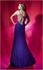 2413 2012 Hot Sale Custom Made purple taffeta beaded bridesmaid  party gown2413