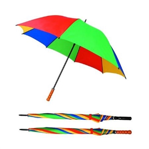 Picture of manual  open  colorful 27inch golf umbrella for sale