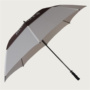 Picture of double layer golf umbrella with elastic ribbon