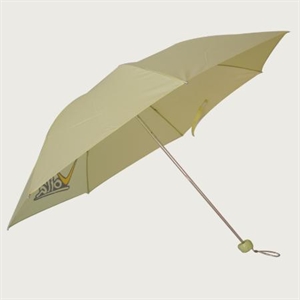 Picture of white color auto openclose folding umbrella .