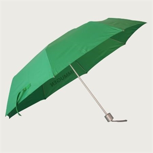 Picture of Green aluminum three folding umbrella
