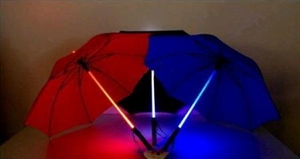 Picture of promotion advertisement led umbrella