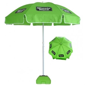 Picture of 42inch beach parasol umbrella with logo printing