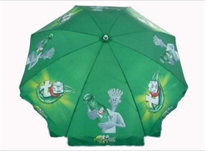 Picture of Seven-up Promotion beach umbrella in heatransfer printing