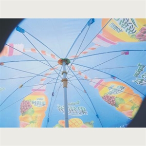 Picture of heat transfer printing beach umbrella sun umbrella parasol;
