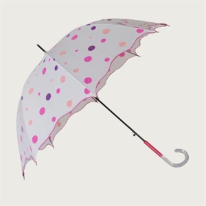 Image de Flouncing dot straight umbrella/Lady straight umbrella
