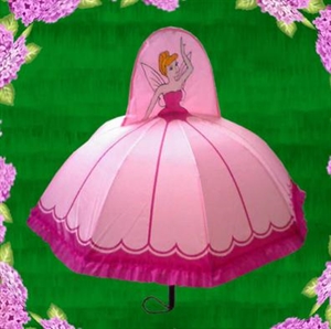 Picture of Faery straight kids umbrella for girls