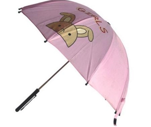 Picture of Rabbit straight kids umbrella for girls