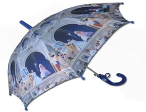 Picture of Full color printing straight umbrella for kids