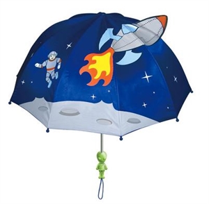 Picture of Outer space straight kids umbrella
