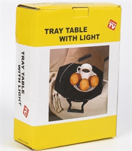 Picture of TRAY TABLE WITH LIGHT