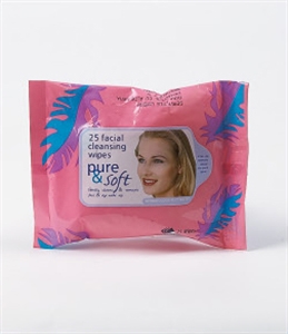 Image de 25PC FACIAL CLEANSING WIPES