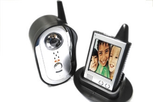 Picture of Auto Colour Wireless Video Doorphone / Door Intercom Waterproof 3.5" TFT