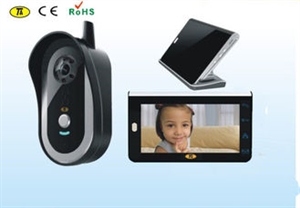 Picture of Wireless 2.4ghz Colour Residential Video Intercom With Touch Button