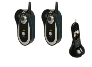 Image de Colored 2.4GHZ Wireless Video Door Intercom With IR Camera For Villa
