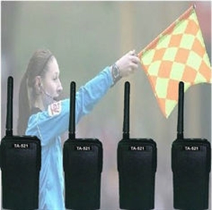 Picture of Small Hands-free Digital Two Way Radios 2000mAH li-ion Battery For Commercial
